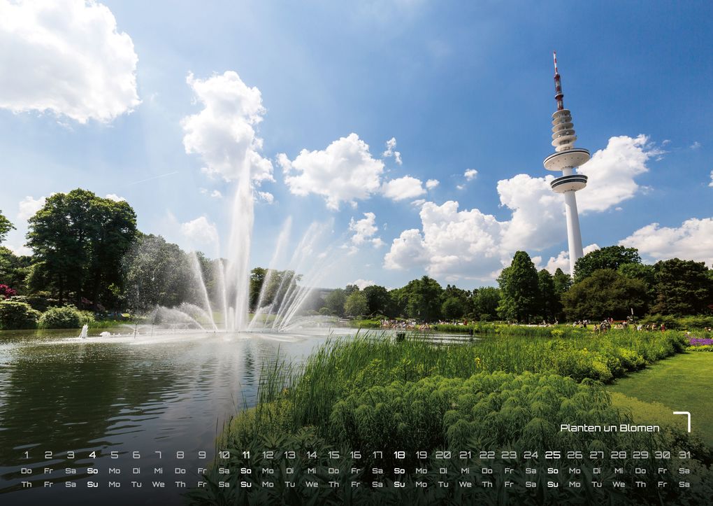 Weitere Ansicht: Hamburg - Zwischen Speicherstadt und Alster - 2027 - Kalender DIN A2