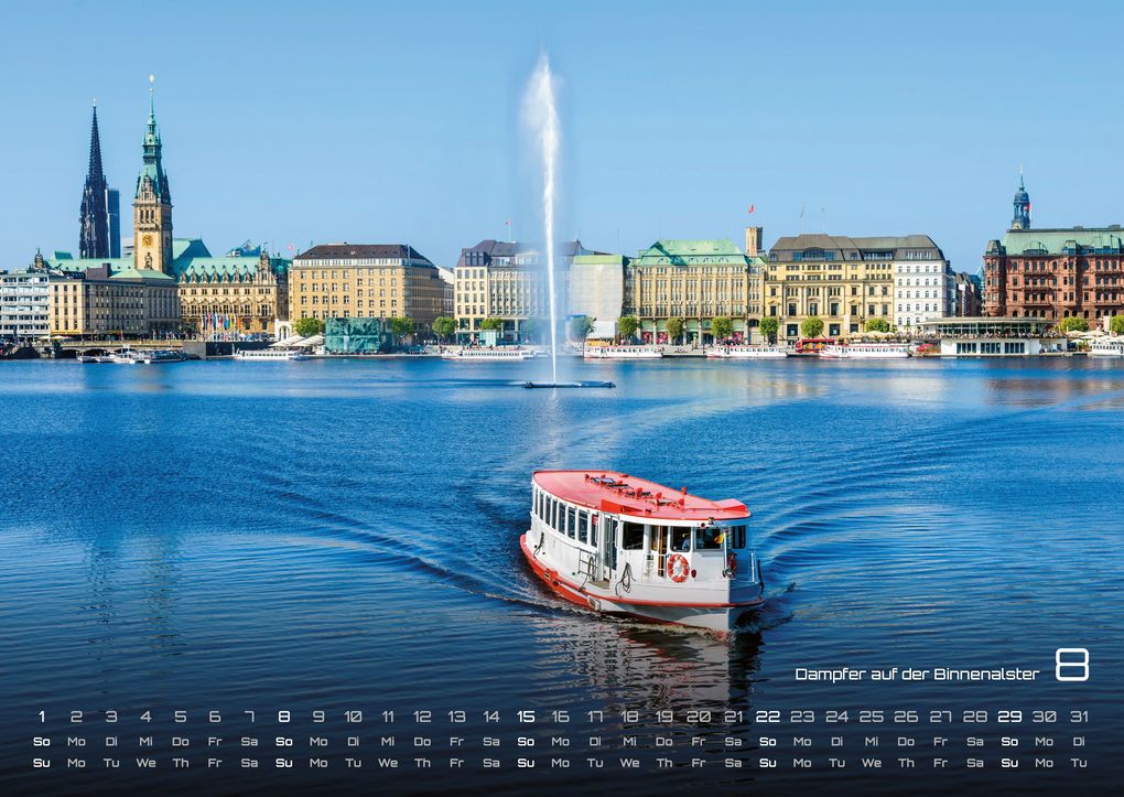 Weitere Ansicht: Hamburg - Zwischen Speicherstadt und Alster - 2027 - Kalender DIN A2