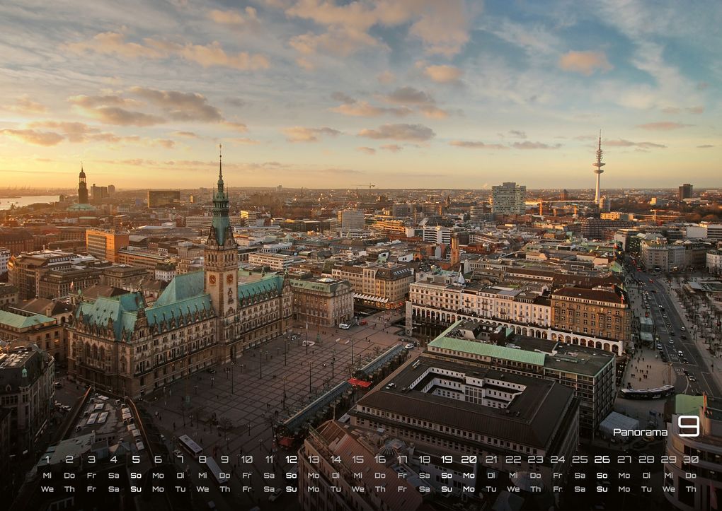 Weitere Ansicht: Hamburg - Zwischen Speicherstadt und Alster - 2027 - Kalender DIN A2