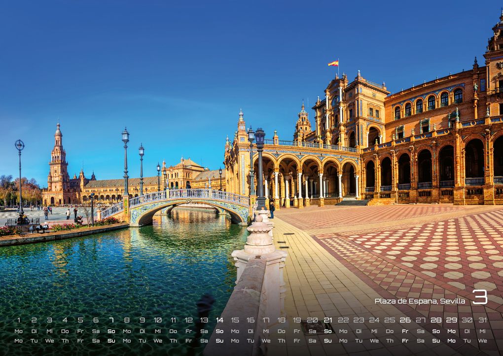 Weitere Ansicht: Spanien - Viva España - 2027 - Kalender DIN A2