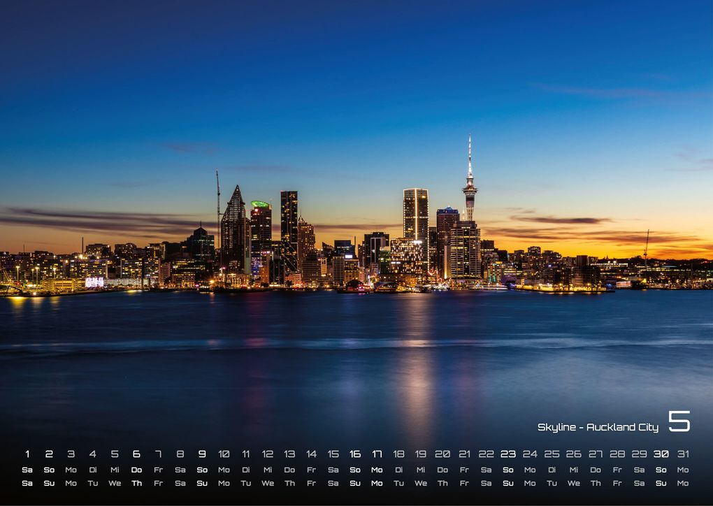 Weitere Ansicht: Neuseeland - Das Land der langen weißen Wolke - 2027 - Kalender DIN A3