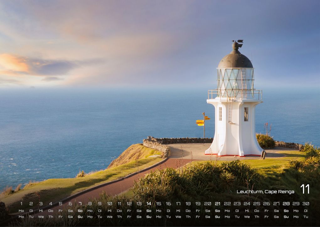 Weitere Ansicht: Neuseeland - Das Land der langen weißen Wolke - 2027 - Kalender DIN A3