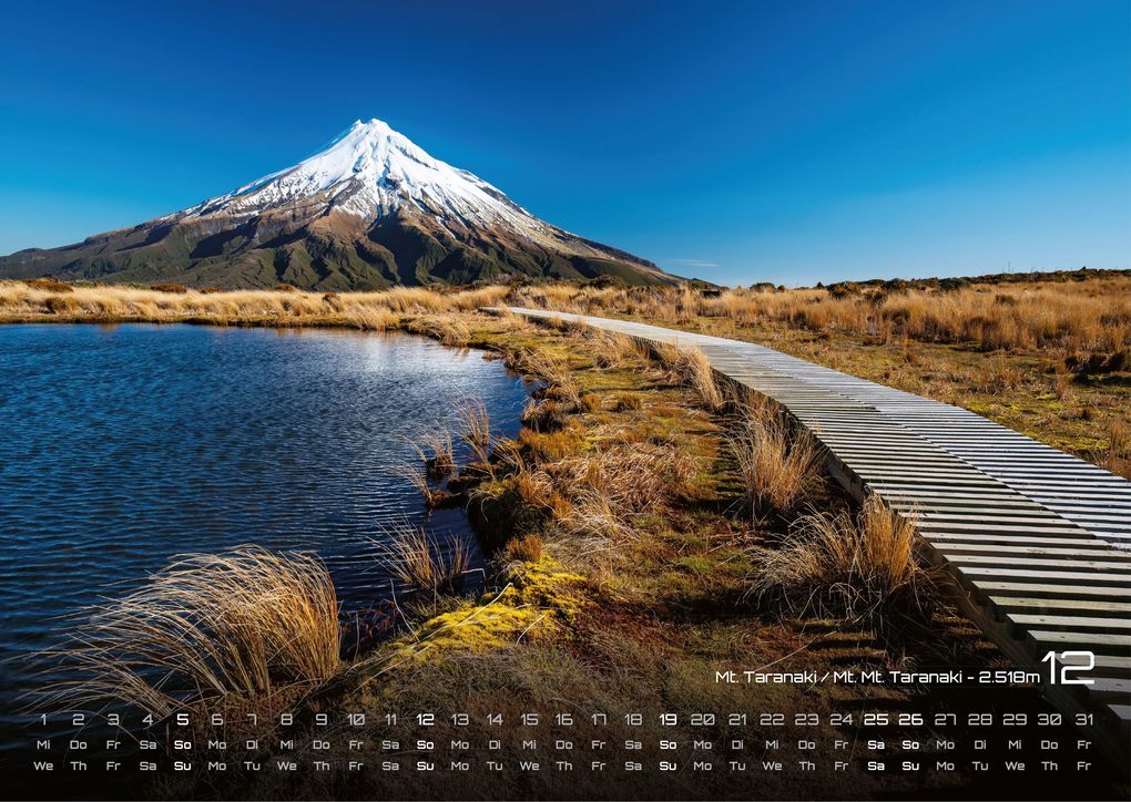 Weitere Ansicht: Neuseeland - Das Land der langen weißen Wolke - 2027 - Kalender DIN A3
