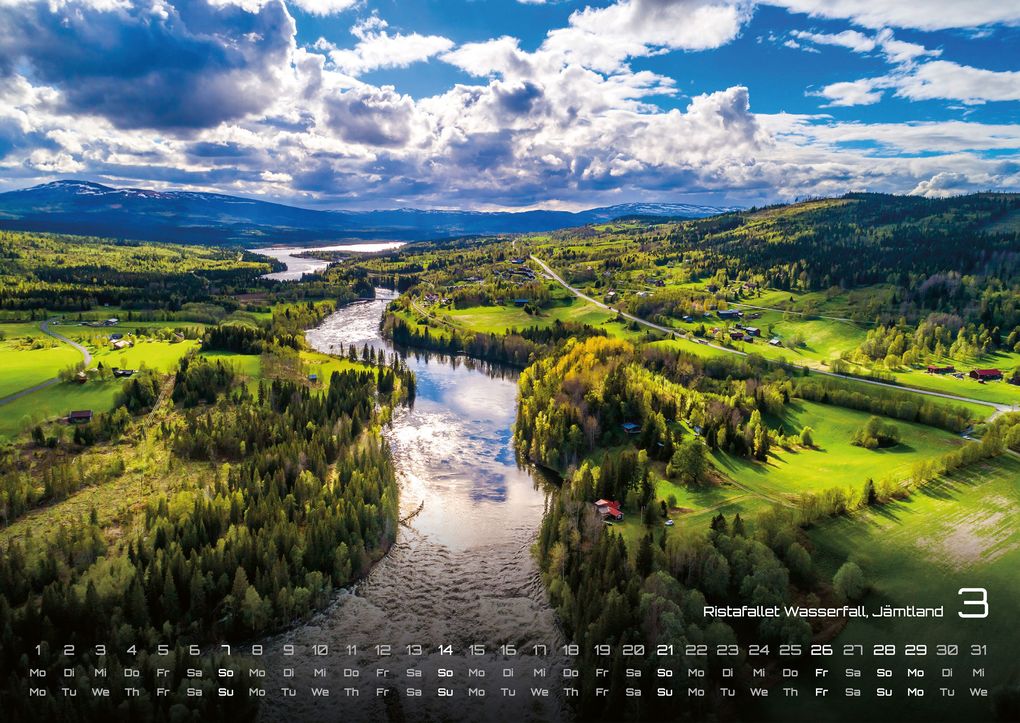 Weitere Ansicht: Schweden - Magie des Nordens - 2027 - Kalender DIN A2