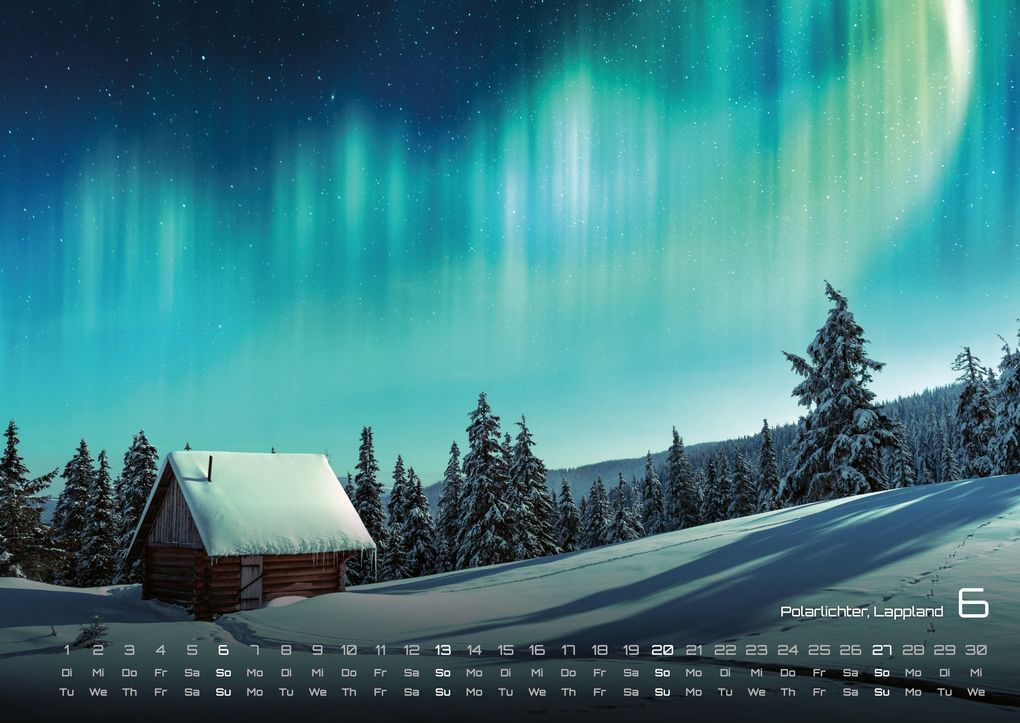 Weitere Ansicht: Schweden - Magie des Nordens - 2027 - Kalender DIN A2