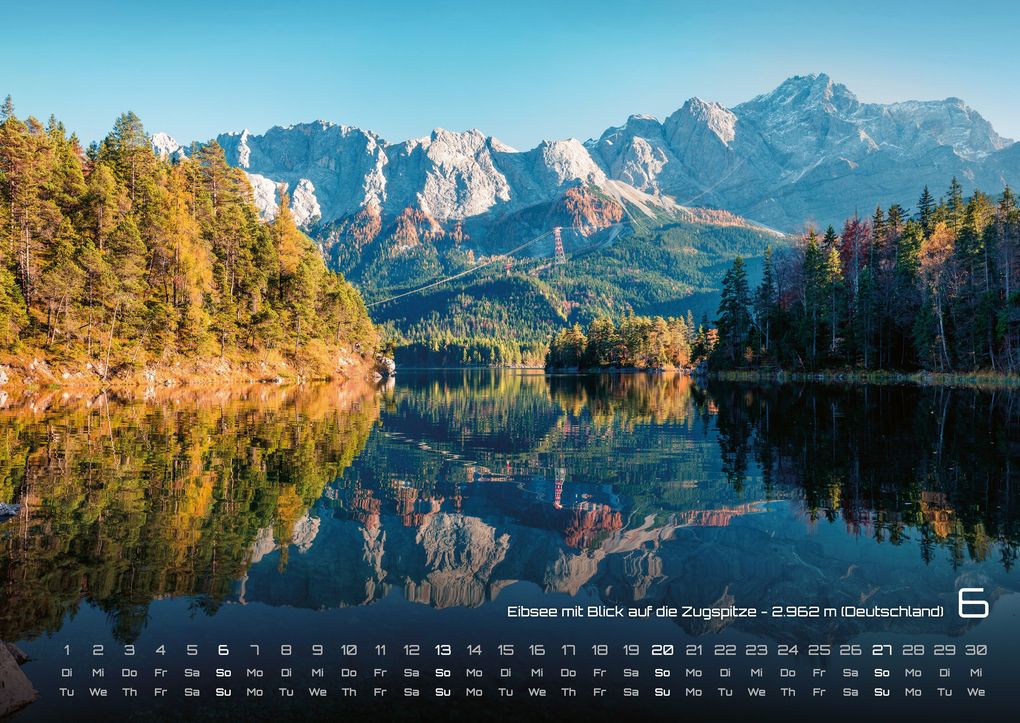 Weitere Ansicht: Die Alpen - dem Himmel so nah - 2027 - Kalender DIN A2