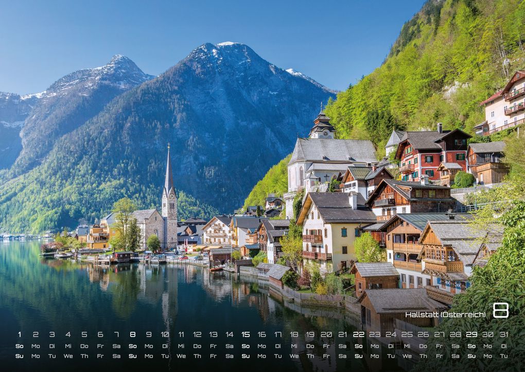 Weitere Ansicht: Die Alpen - dem Himmel so nah - 2027 - Kalender DIN A2