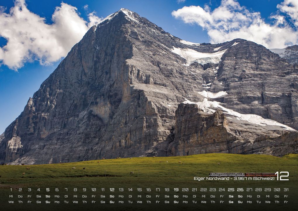 Weitere Ansicht: Die Alpen - dem Himmel so nah - 2027 - Kalender DIN A2