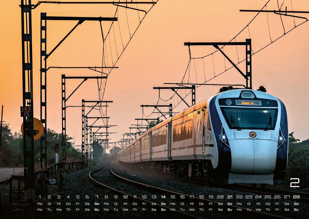Weitere Ansicht: Eisenbahn - faszinierende Bahnwelt - 2027 - Kalender DIN A2