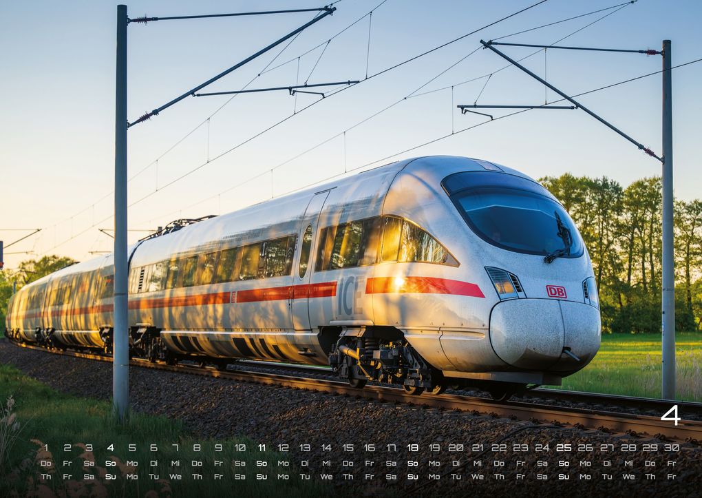 Weitere Ansicht: Eisenbahn - faszinierende Bahnwelt - 2027 - Kalender DIN A2