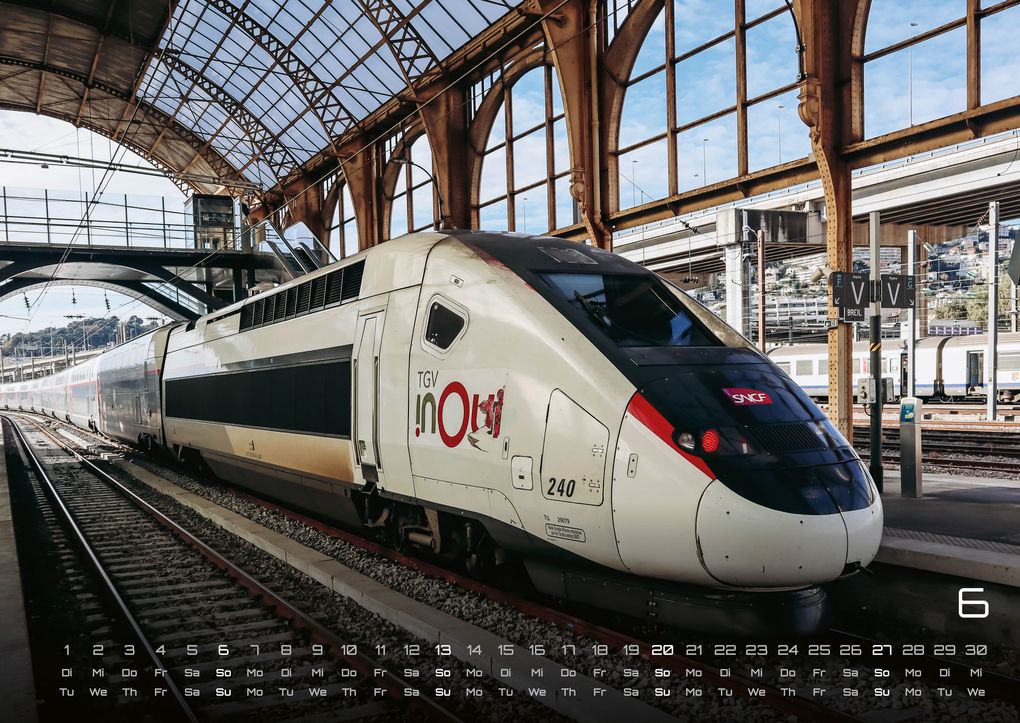 Weitere Ansicht: Eisenbahn - faszinierende Bahnwelt - 2027 - Kalender DIN A2