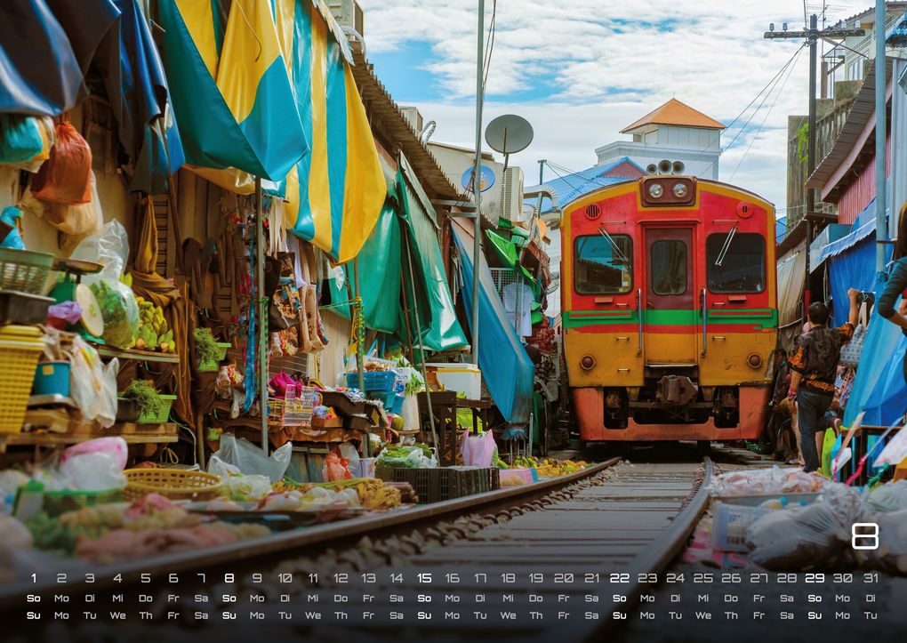 Weitere Ansicht: Eisenbahn - faszinierende Bahnwelt - 2027 - Kalender DIN A2