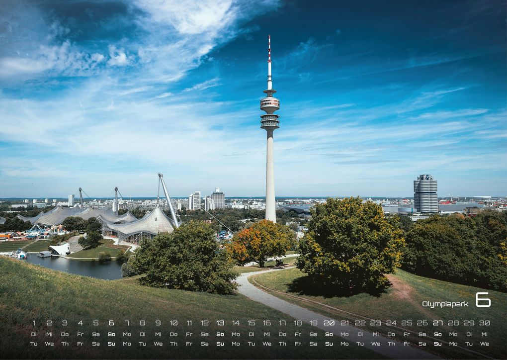 Weitere Ansicht: München - Zwischen Alpenblick und Altstadtflair - 2027 - Kalender DIN A3