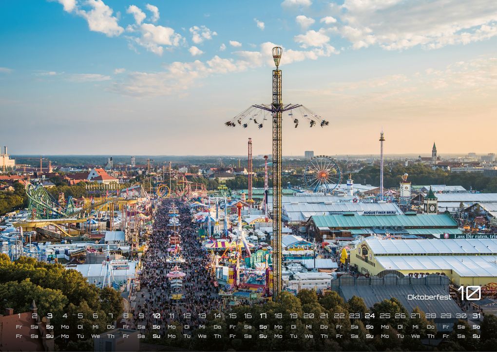 Weitere Ansicht: München - Zwischen Alpenblick und Altstadtflair - 2027 - Kalender DIN A3