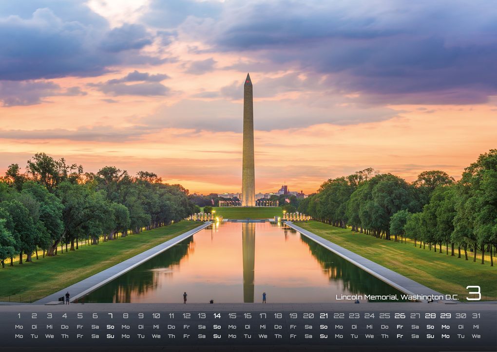 Weitere Ansicht: USA - eine Reise durch die Vereinigten Staaten - dem Land der unbegrenzten Möglichkeiten - 2027 - Kalender DIN A3