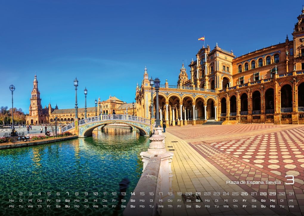 Weitere Ansicht: Spanien - Viva España - 2027 - Kalender DIN A3