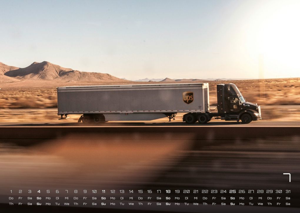 Weitere Ansicht: Trucks - Könige der Straße - LKW - 2027 - Kalender DIN A2