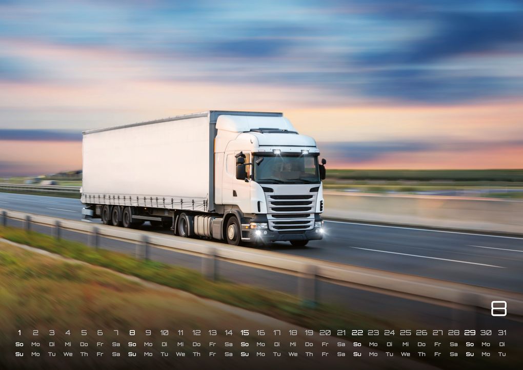 Weitere Ansicht: Trucks - Könige der Straße - LKW - 2027 - Kalender DIN A2