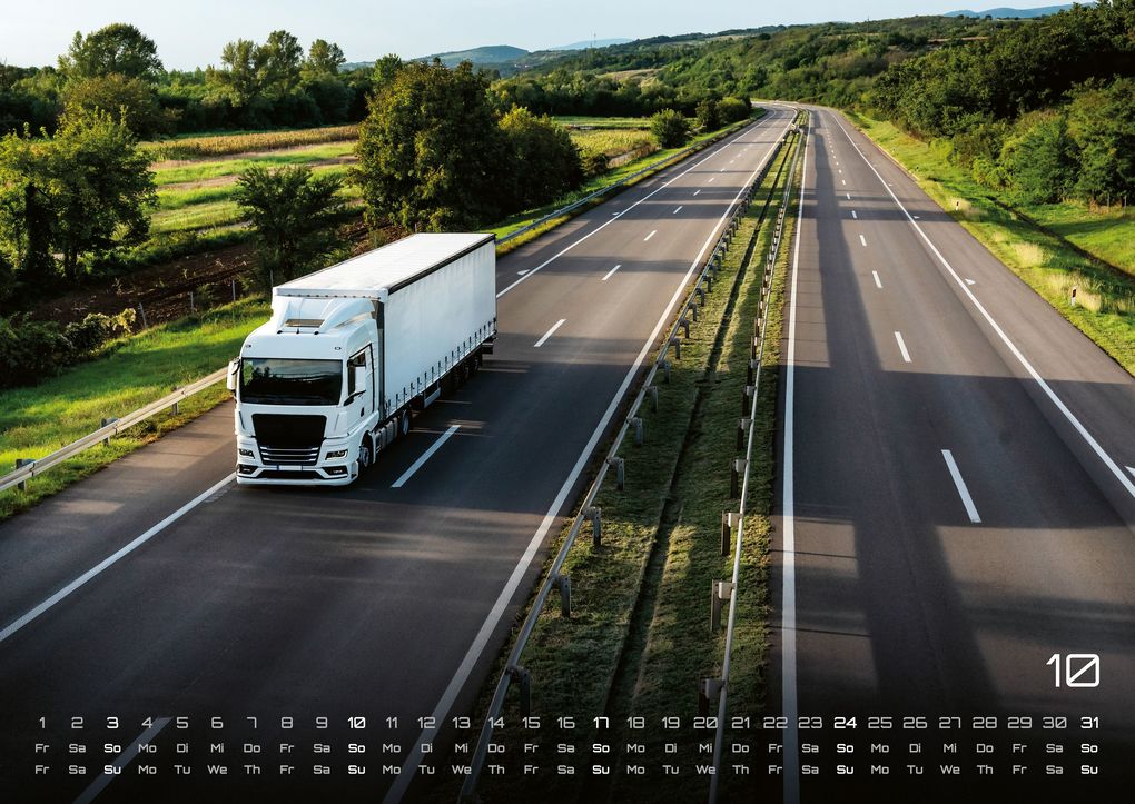 Weitere Ansicht: Trucks - Könige der Straße - LKW - 2027 - Kalender DIN A2