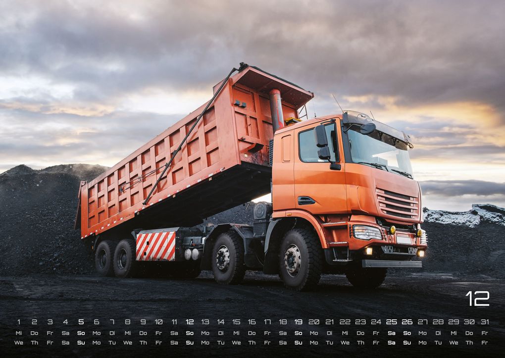 Weitere Ansicht: Trucks - Könige der Straße - LKW - 2027 - Kalender DIN A2