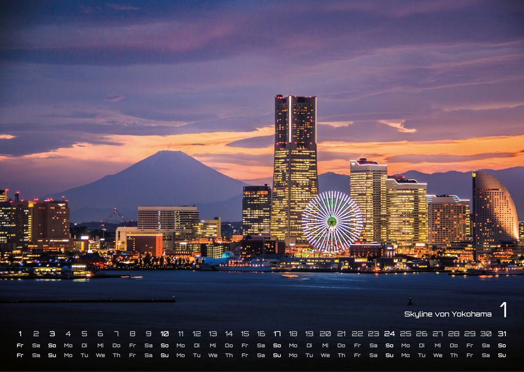 Weitere Ansicht: Japan - Im Land der aufgehenden Sonne - 2027 - Kalender DIN A3