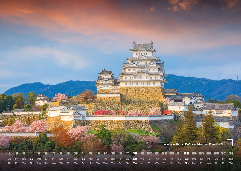 Weitere Ansicht: Japan - Im Land der aufgehenden Sonne - 2027 - Kalender DIN A3