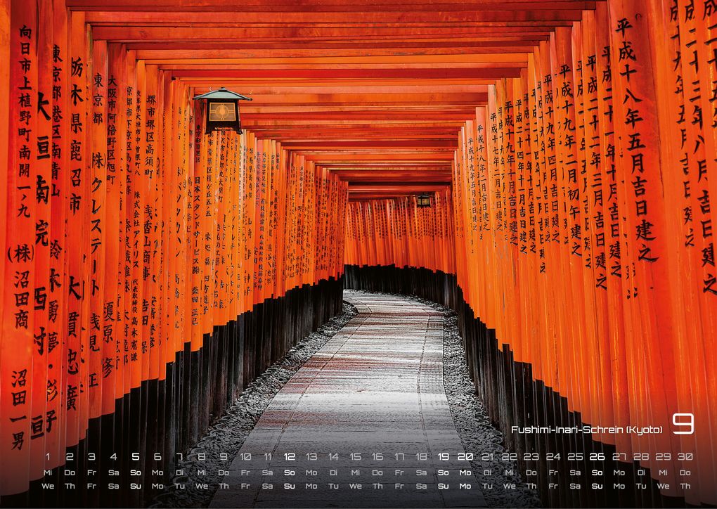 Weitere Ansicht: Japan - Im Land der aufgehenden Sonne - 2027 - Kalender DIN A3