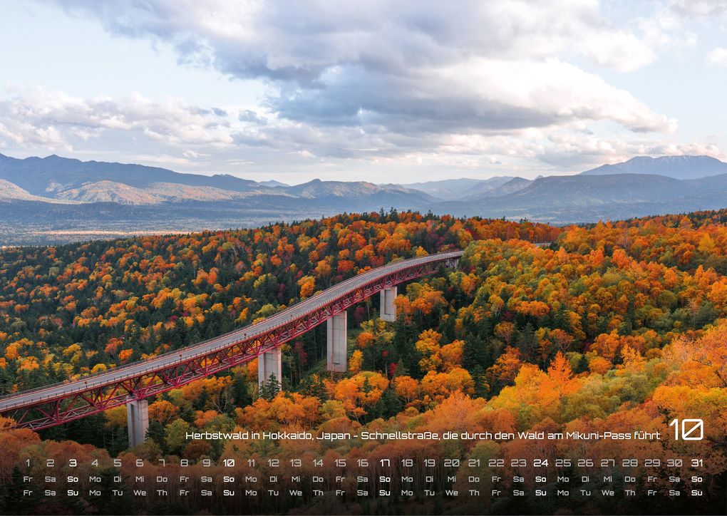 Weitere Ansicht: Japan - Im Land der aufgehenden Sonne - 2027 - Kalender DIN A3