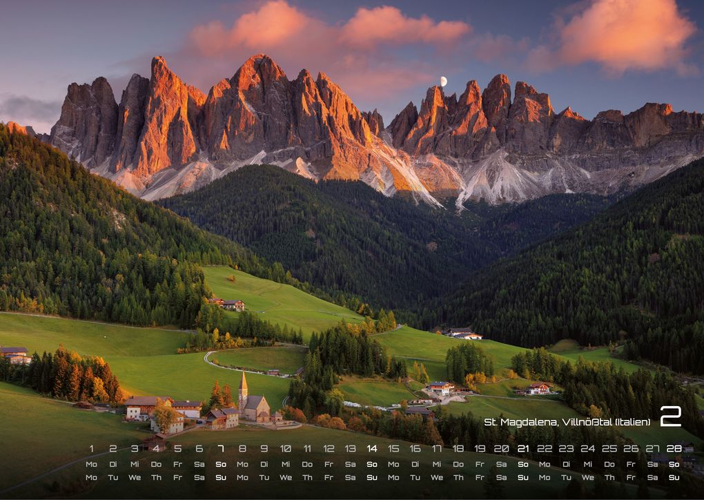Weitere Ansicht: Die Alpen - dem Himmel so nah - 2027 - Kalender DIN A3