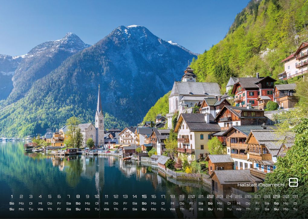 Weitere Ansicht: Die Alpen - dem Himmel so nah - 2027 - Kalender DIN A3