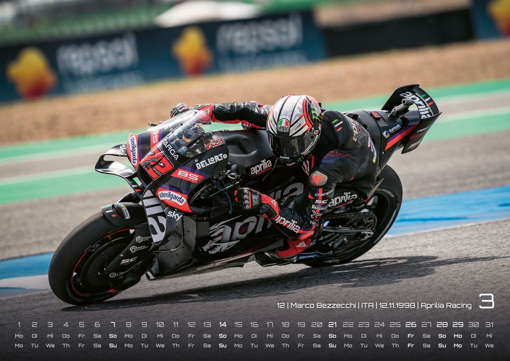 Weitere Ansicht: Motorrad Grand Prix 2027 - Kalender | MotoGP DIN A2