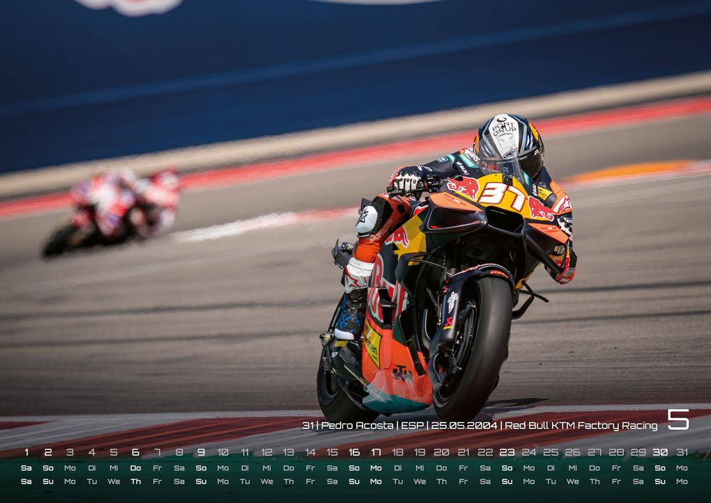 Weitere Ansicht: Motorrad Grand Prix 2027 - Kalender | MotoGP DIN A2