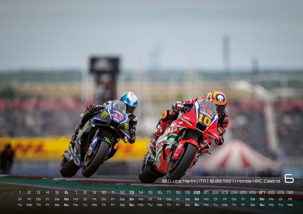 Weitere Ansicht: Motorrad Grand Prix 2027 - Kalender | MotoGP DIN A2