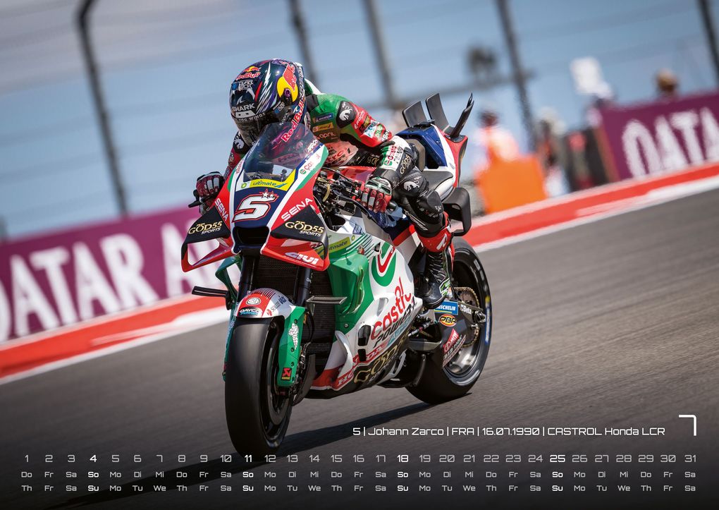 Weitere Ansicht: Motorrad Grand Prix 2027 - Kalender | MotoGP DIN A2