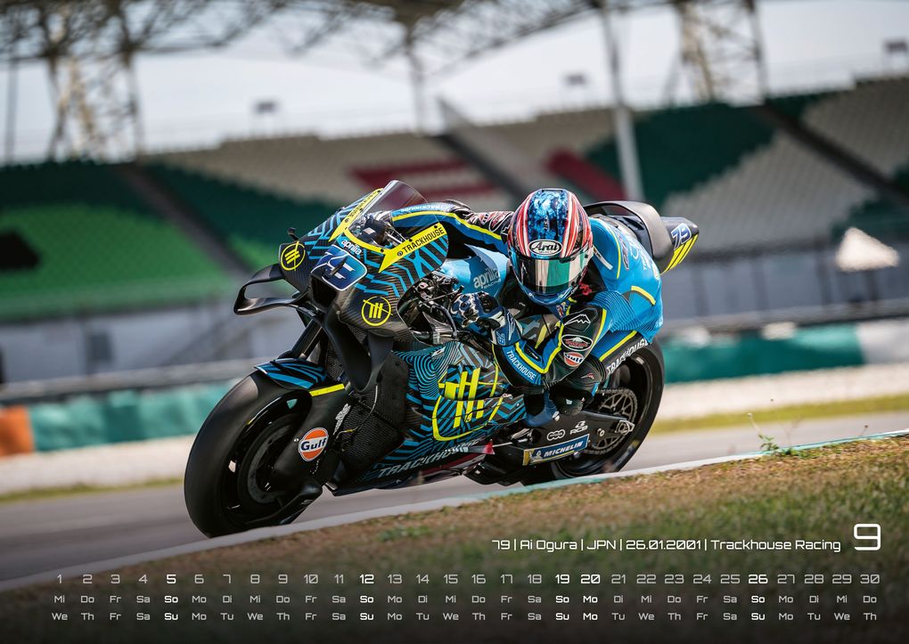 Weitere Ansicht: Motorrad Grand Prix 2027 - Kalender | MotoGP DIN A2