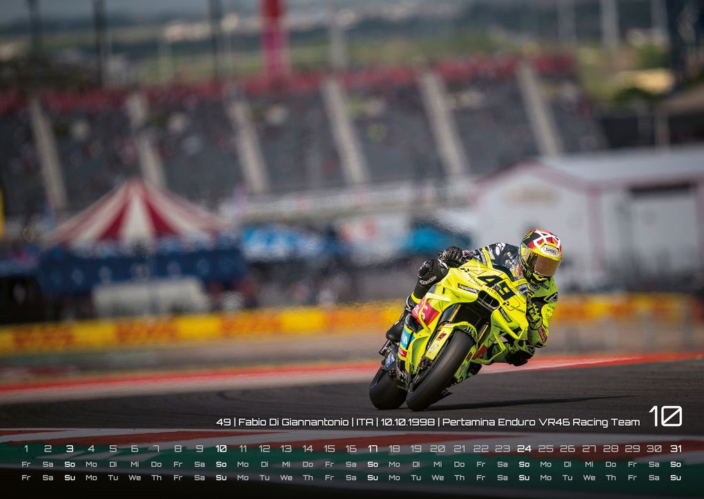 Weitere Ansicht: Motorrad Grand Prix 2027 - Kalender | MotoGP DIN A2