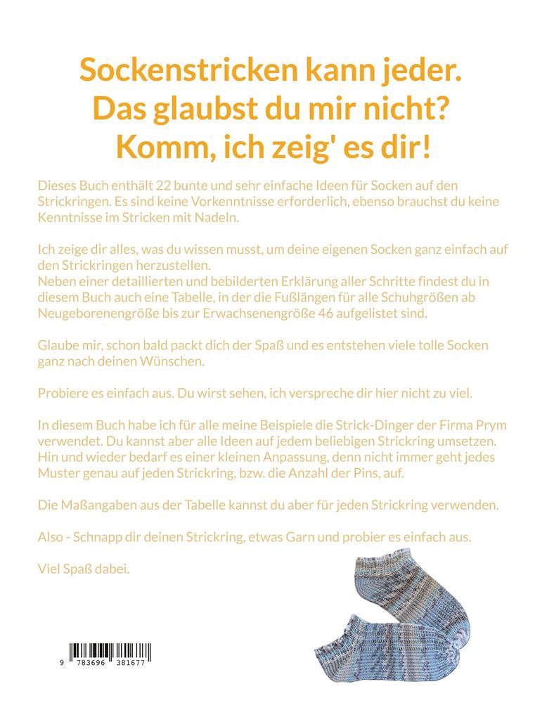 Weitere Ansicht: Masche um Masche - Schritt für Schritt zur fertigen Socke | Sarah Mühlstädt