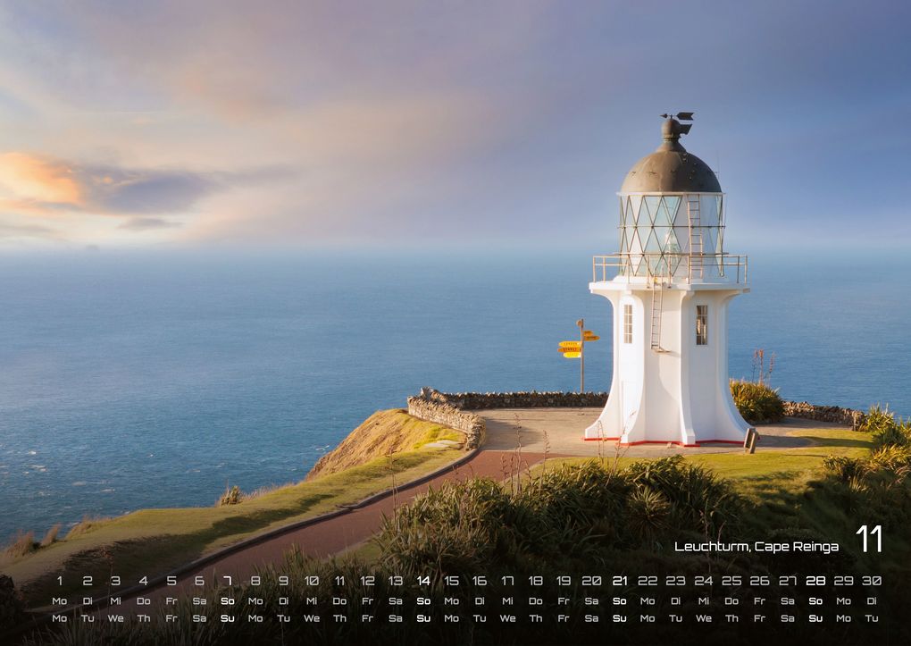 Weitere Ansicht: Neuseeland - Das Land der langen weißen Wolke - 2027 - Kalender DIN A2