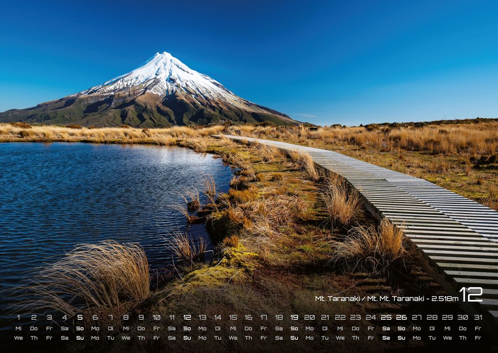 Weitere Ansicht: Neuseeland - Das Land der langen weißen Wolke - 2027 - Kalender DIN A2