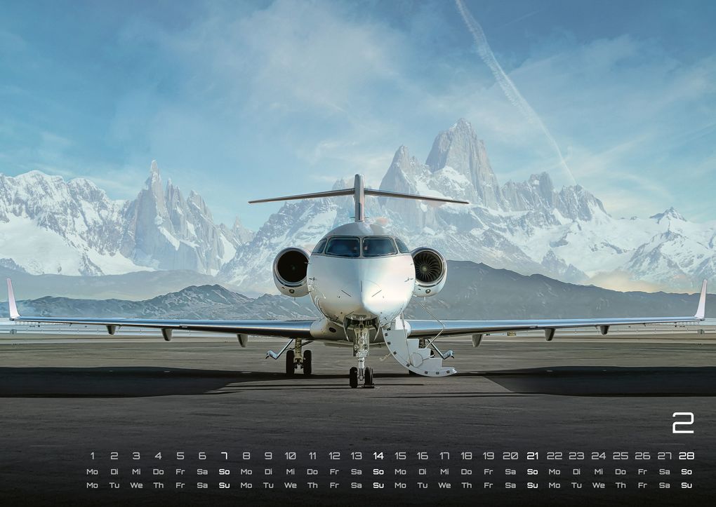 Weitere Ansicht: Planes - Über den Wolken - Flugzeuge - 2027 - Kalender DIN A2