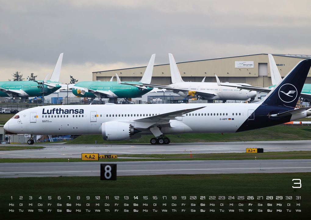 Weitere Ansicht: Planes - Über den Wolken - Flugzeuge - 2027 - Kalender DIN A2