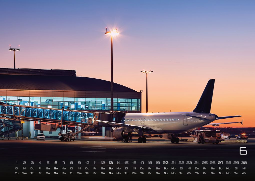 Weitere Ansicht: Planes - Über den Wolken - Flugzeuge - 2027 - Kalender DIN A2