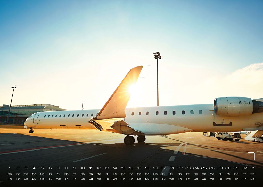 Weitere Ansicht: Planes - Über den Wolken - Flugzeuge - 2027 - Kalender DIN A2