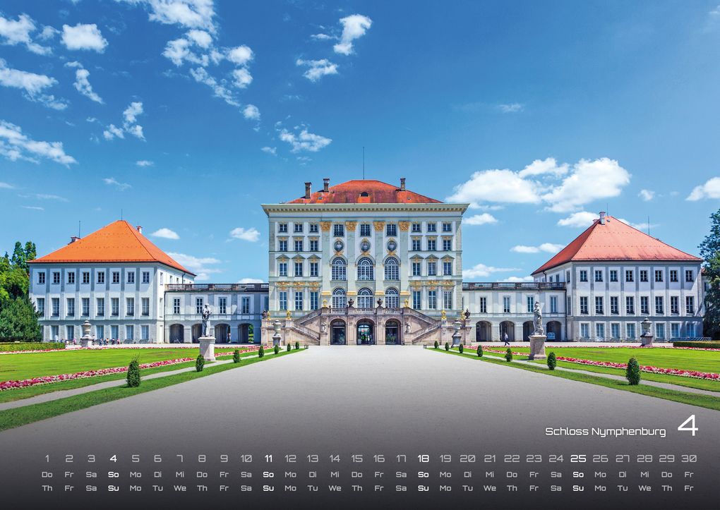 Weitere Ansicht: München - Zwischen Alpenblick und Altstadtflair - 2027 - Kalender DIN A2