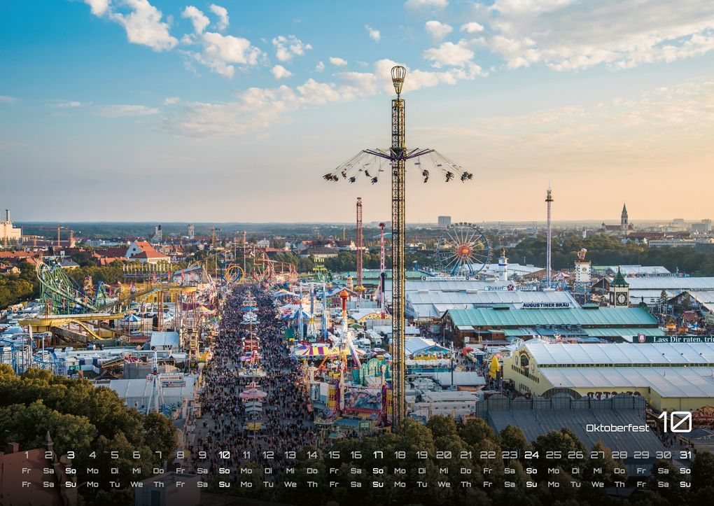 Weitere Ansicht: München - Zwischen Alpenblick und Altstadtflair - 2027 - Kalender DIN A2