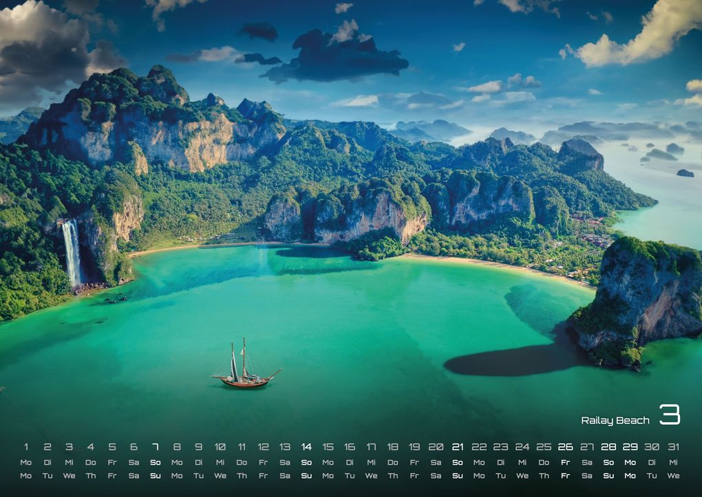 Weitere Ansicht: Thailand - Land of Smiles - 2027 - Kalender DIN A2