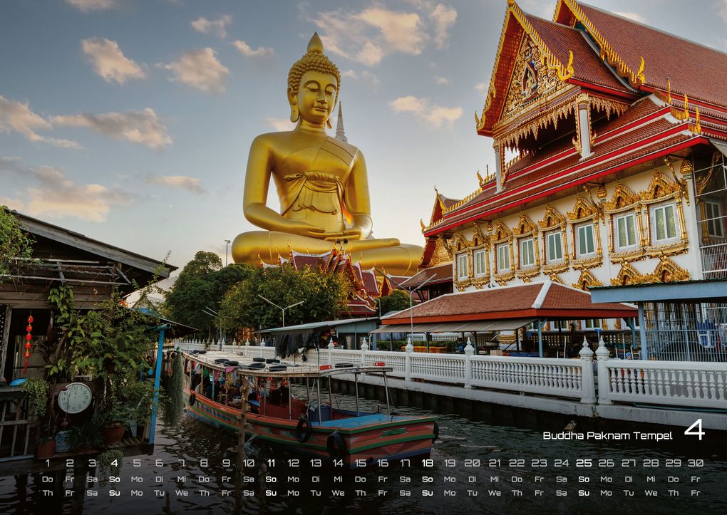 Weitere Ansicht: Thailand - Land of Smiles - 2027 - Kalender DIN A2