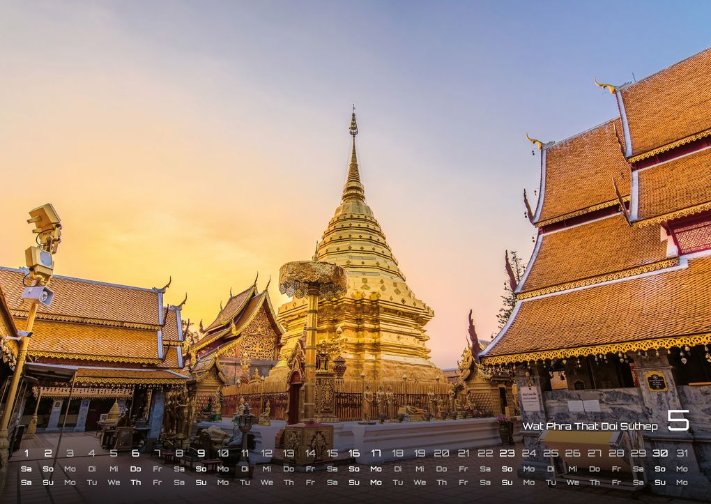 Weitere Ansicht: Thailand - Land of Smiles - 2027 - Kalender DIN A2