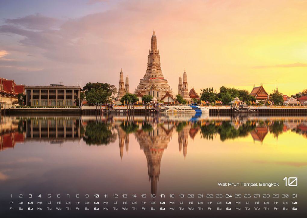 Weitere Ansicht: Thailand - Land of Smiles - 2027 - Kalender DIN A2