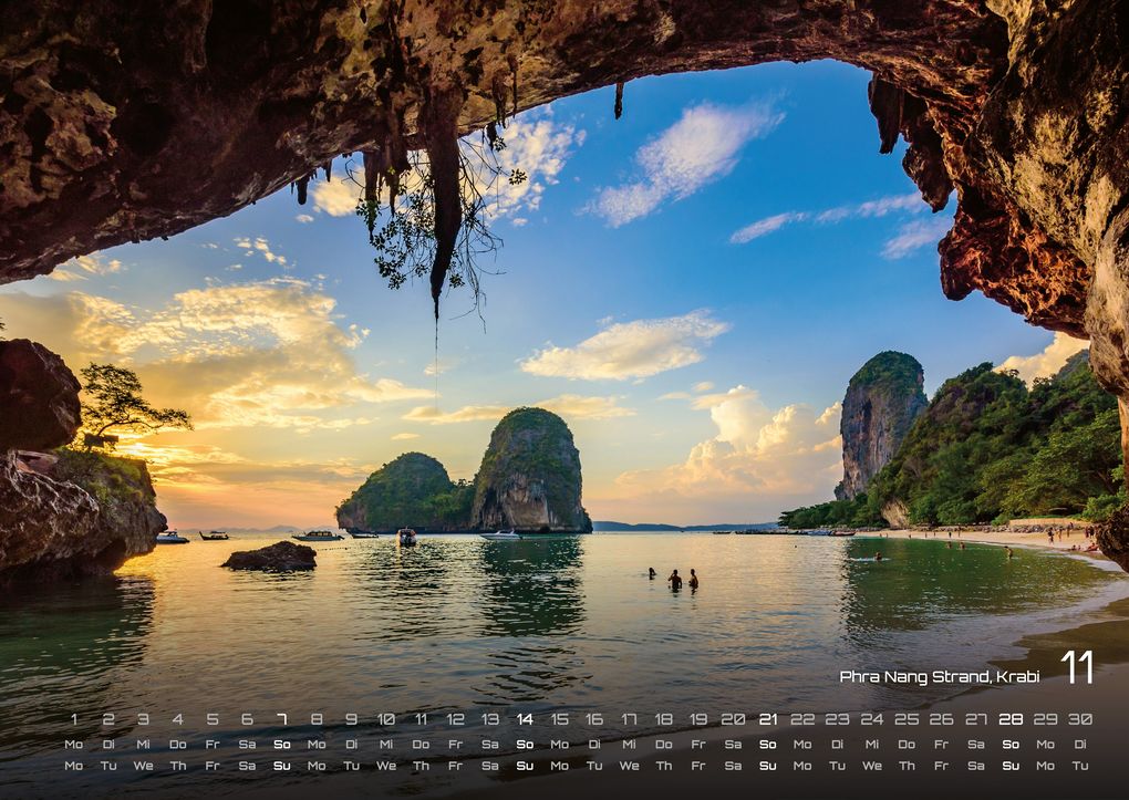 Weitere Ansicht: Thailand - Land of Smiles - 2027 - Kalender DIN A2
